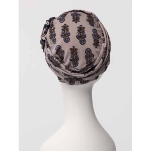 Lotus turban, Paisley Elegance, Vascoza din bambus-2