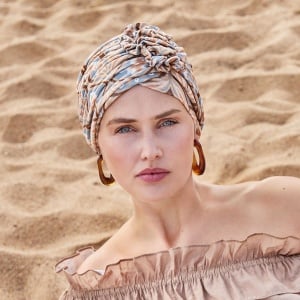 Lotus turban, Touch of Gold, Panza de in
