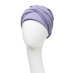 Mila turban, Lavender, Bumbac Caretech Supima-1