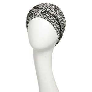 Shakti turban, Beige Snake, Vascoza din bambus-1