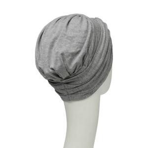 Shakti turban, Grey melange, Vascoza din bambus_1