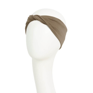EMMY turban, Teak Brown, Bumbac/Vascoza