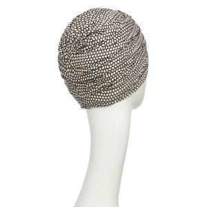 Joyo turban, Beige Snake, Vascoza din bambus-2