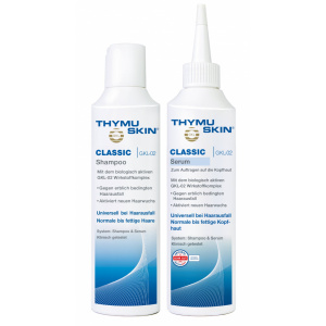 Tratament Cadere Par si Regenerare, THYMUSKIN CLASSIC, Sampon si Ser, 100ml