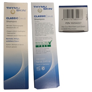 Sampon-tratament contra caderii parului, utilizare generala, THYMUSKIN CLASSIC, 100ml-3