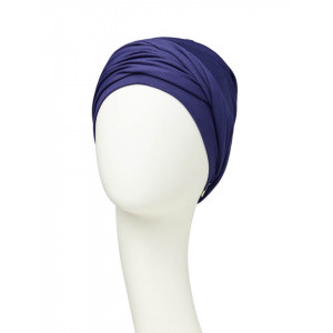 Shakti turban, Dark Blue, Vascoza din bambus-1