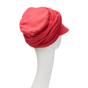 Alana turban, Lipstick Red - colectia Sun, Bumbac Caretech Supima-2