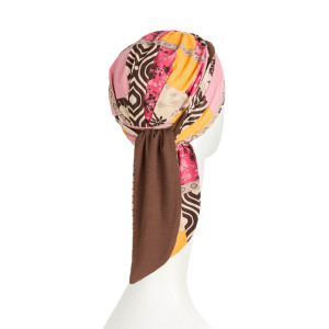 Beatrice turban cu panglica, Fall Galore, Vascoza din bambus-1