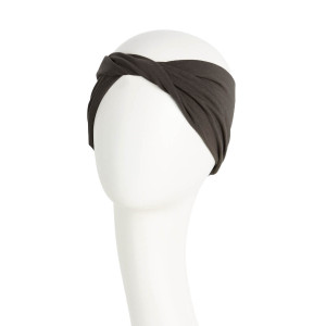 EMMY turban, Black Brown, Bumbac/Vascoza
