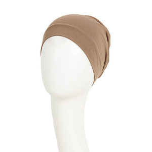 EMMY turban, Teak Brown, Bumbac/Vascoza