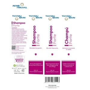 Sampon si Ser, THYMUSKIN FORTE, contra caderii parului, 100ml, PROMO - Img 11