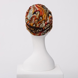 Shanti turban, Tribal Feathers, Vascoza din bambus-3
