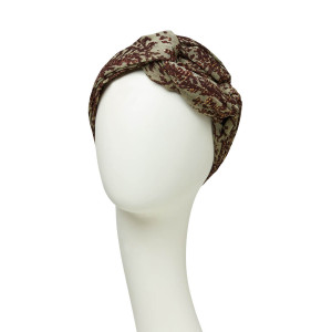 Turban Set Boho Amber, Gold Dust Browns, Poliester/Captuseala Vascoza-5