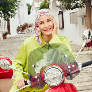 BEATRICE turban cu panglica, Fairytale Fusion, Vascoza din bambus
