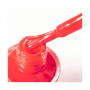 Meme Cosmetics, Lac de unghii cu siliciu, Coral, 10ml