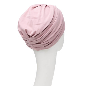 Mila turban, Woodrose, Bumbac Caretech Supima_2