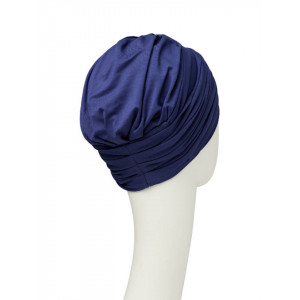 Shakti turban, Dark Blue, Vascoza din bambus_2