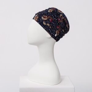 YOGA turban, Amber Garden, Vascoza din bambus-4