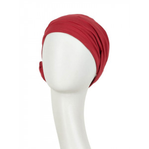 Zuri turban, Lipstick Red, Bumbac Caretech Supima-1