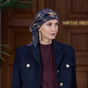 Beatrice turban cu panglica, Amber Garden, Vascoza din bambus
