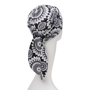 Beatrice turban cu panglica, Round 'n'Round, Panza de in-2