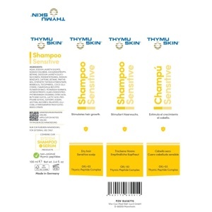 Sampon Thymuskin Sensitive ambalaj si cod EAN