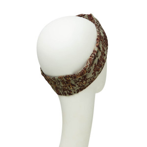 Turban Set Boho Amber, Gold Dust Browns, Poliester/Captuseala Vascoza-6