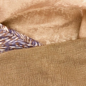 Turban Set Boho Perla, Caramel Rituals Mix, Poliester/Captuseala Bumbac&Vascoza-5