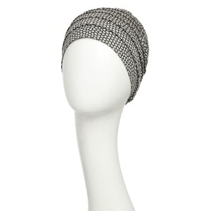 YOGA turban, Beige Snake, Vascoza din bambus-1