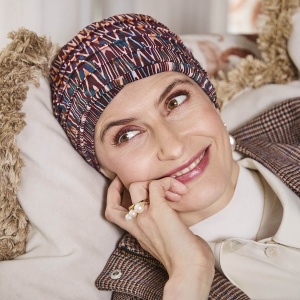 YOGA turban, Ikat Mystery, Vascoza din bambus