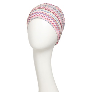 YOGA turban, Zigzag Vibes, Vascoza din bambus-1