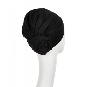 Zuri turban, Black, detaliu spate