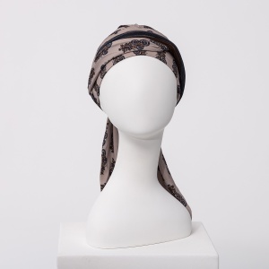 Beatrice turban cu panglica, Paisley Elegance, Vascoza din bambus-3