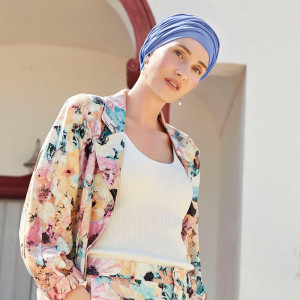 Nomi Turban, Lavender, Bumbac Caretech Supima