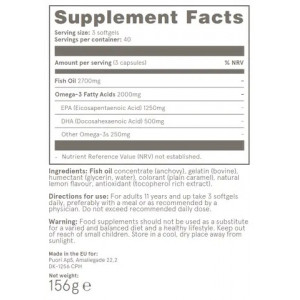 Puori O3 - Omega 3 (Ulei de peste concentrat), 120 capsule, puori-2