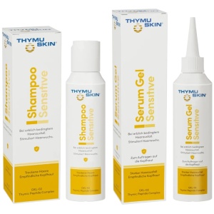 Sampon si Ser, THYMUSKIN SENSITIVE, contra caderii parului, 100ml, PROMO-1