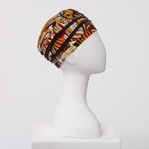 Shanti turban, Tribal Feathers, Vascoza din bambus-5