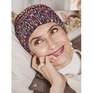 YOGA turban, Ikat Mystery, Vascoza din bambus