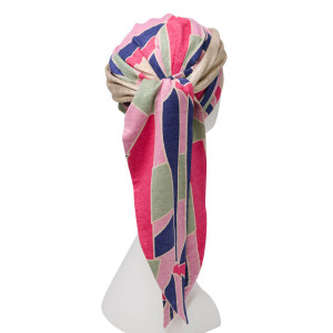 Belisa turban cu panglici, Golden Beginnings, Panza de in-2