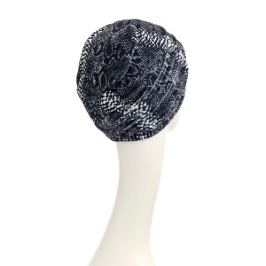LEA • V turban, Blue Snake, Captuseala Vascoza din bambus-2