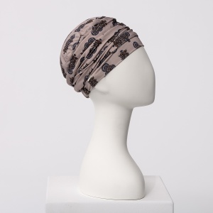 Lotus turban, Paisley Elegance, Vascoza din bambus-1