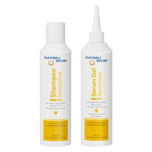 Sampon si Ser, THYMUSKIN SENSITIVE, pentru regenerare par, 200ml, PROMO