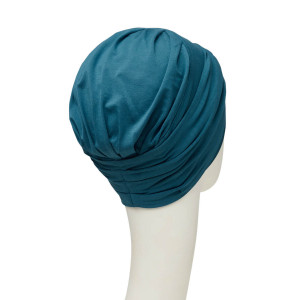 Shakti turban, Ocean blue, Vascoza din bambus_2