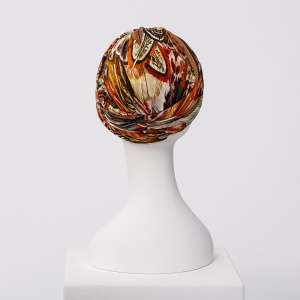Shakti turban, Tribal Feathers, Vascoza din bambus-3