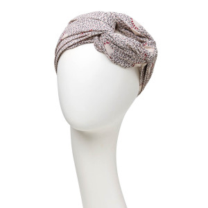 Turban Set Boho Amber, Touch of Red Poliester/Captuseala Vascoza-1
