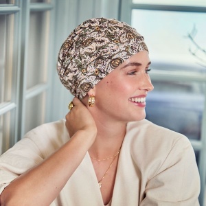 YOGA turban, Moroccan Romance, Vascoza din bambus
