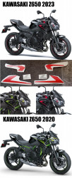 Set stickere Kawasaki Z650 2020-2023