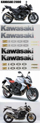 Set stickere moto Kawasaki Z1000