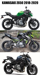 Set Stickere Kawasaki Z650 2017-2020 kawa