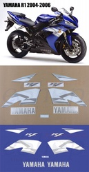 Set stickere moto Yamaha YZF R1 2004 - 2006